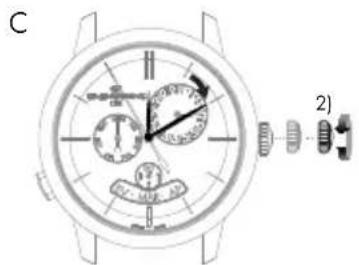 Girard-Perregaux Laureato 810153243232A - Yacbi MHHyTbi - 2