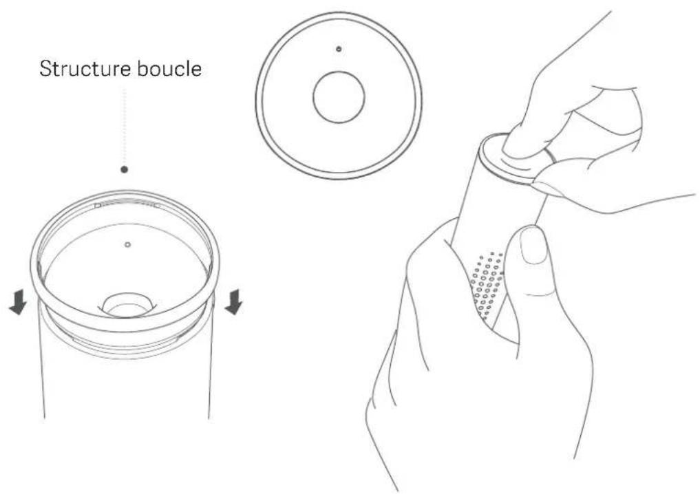 Xiaomi Mi Electric Toothbrush - b. Installation et remplacement de l'anneau de couleur - 1