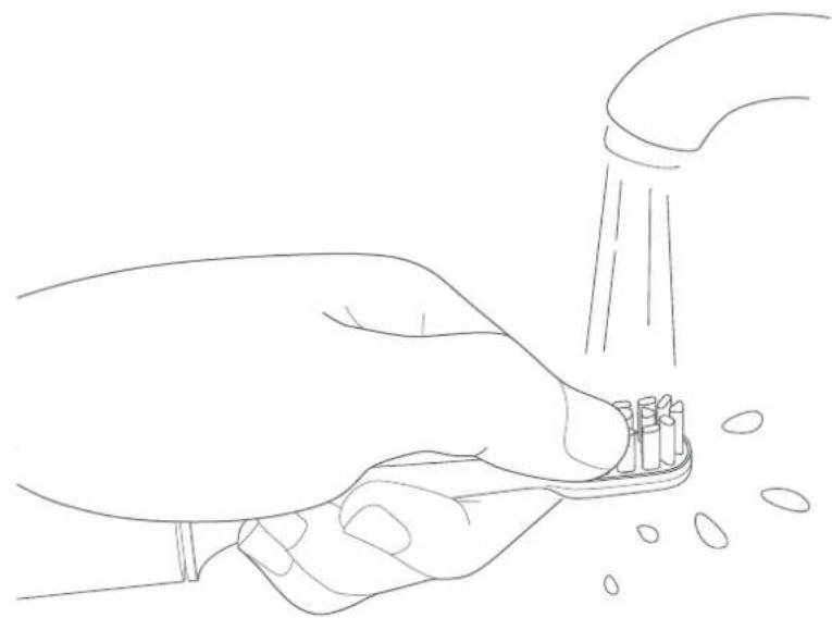 Xiaomi Mi Electric Toothbrush - f. Nettoyage de la tete de brosse à dents - 1
