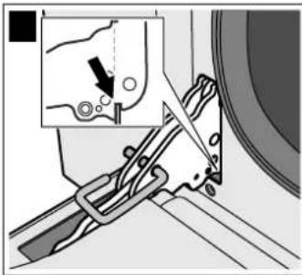 SIEMENS HG10LE150 - Fitting the appliance door - 2