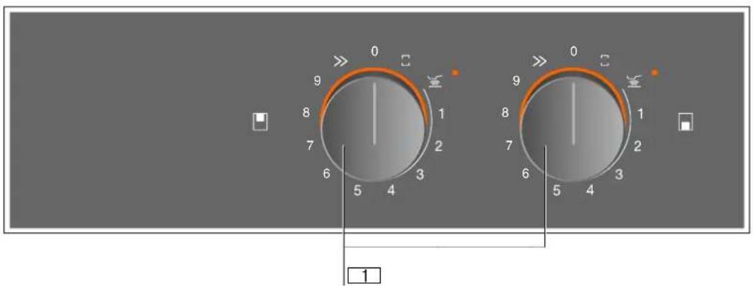 GAGGENAU VI232120 - Le bandeau de commande - 1