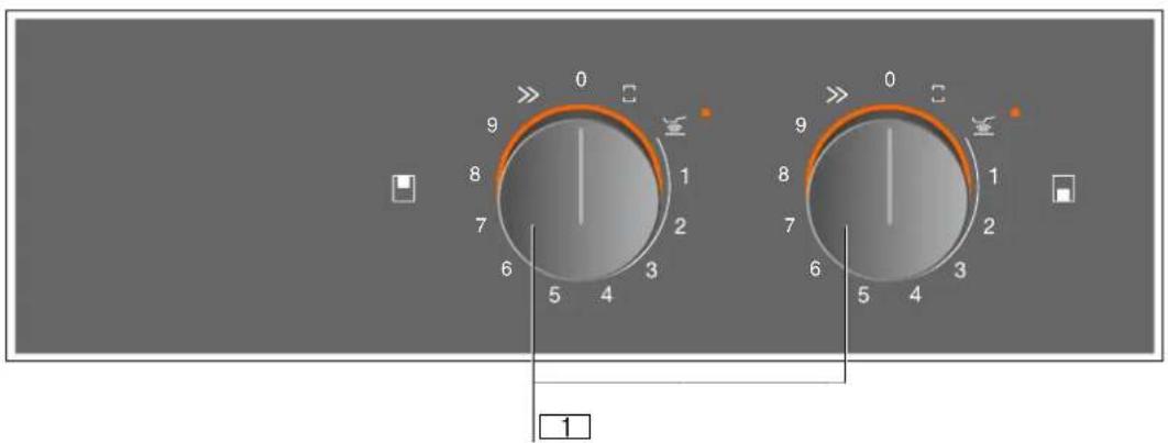 GAGGENAU VI232120 - Het bedieningspaneel - 1
