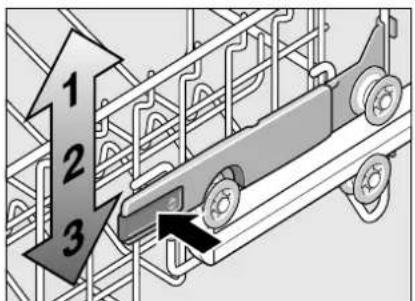 GAGGENAU DF250141 - Modifier la hauteur des paniers - 1