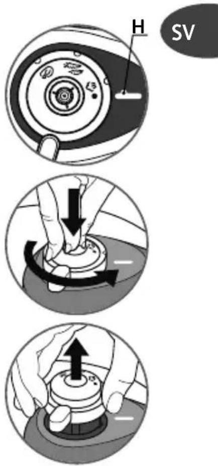 TEFAL Secure 5 Neo P2534237 - För att släppa ut ånga: - 1