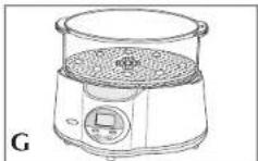 BLACK & DECKER HS1150 - Cuisson avec un seul panier - 1