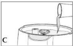 BLACK & DECKER HS1150 - FILLING WATER RESERVOIR - 1