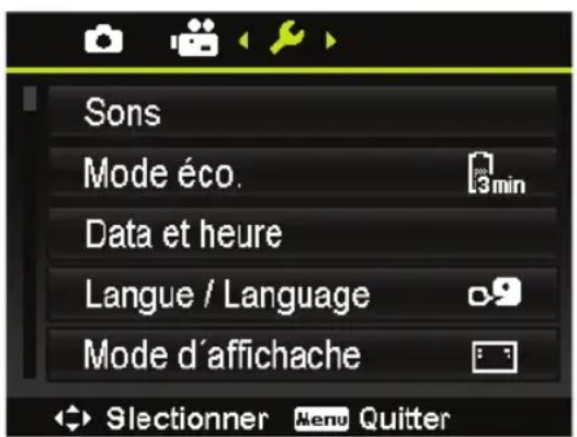 MEDION LIFE X44022 (MD 86922) - Le menu réglages - 1
