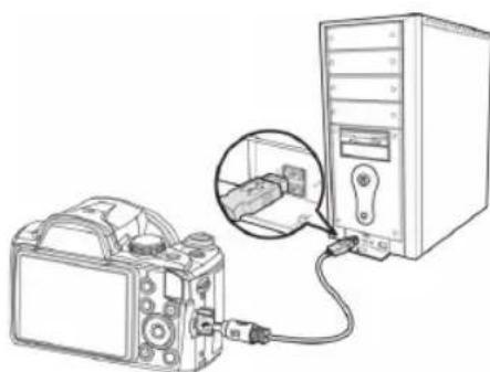 MEDION LIFE X44022 (MD 86922) - USB-kabel aansluiten - 1