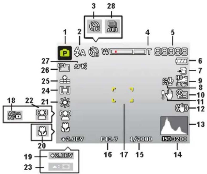 MEDION LIFE X44022 (MD 86922) - Displays for shooting - 1