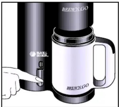 BLACK & DECKER DCM16 - BREWING COFFEE - 1