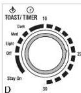BLACK & DECKER ToastROven TRO620 - TOAST FUNCTION - 2