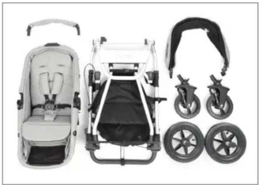 Mountain Buggy Cosmopolitan - what's in the box - 2