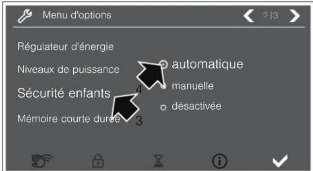 GAGGENAU CX480111 - Modifier les réglages - 3