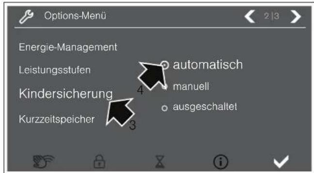 GAGGENAU CX480111 - Einstellungen ändern - 3