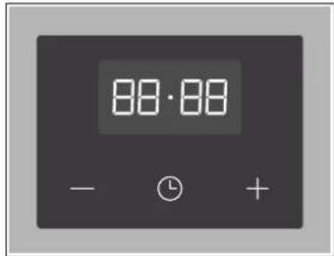BOSCH HVA331BS0 - El reloj electrónico - 1