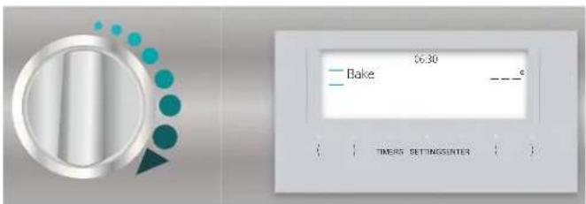 THERMADOR PRD364WDGU - Setting the cooking mode and temperature - 1