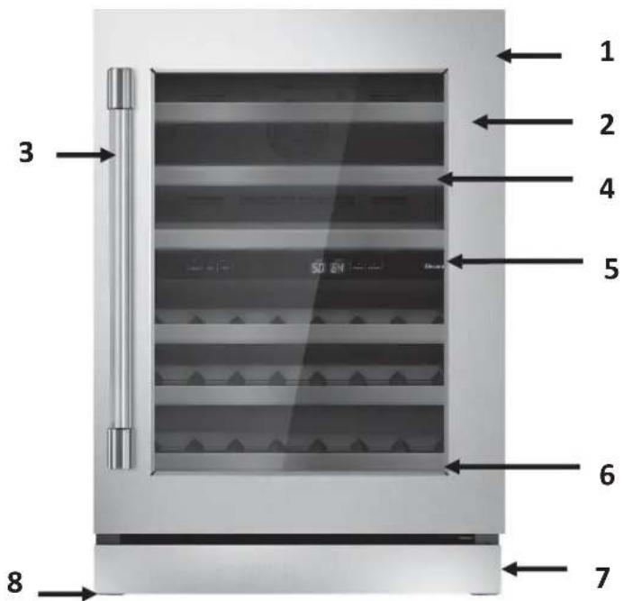 THERMADOR T24UW910LS - Getting to know your appliance - 1