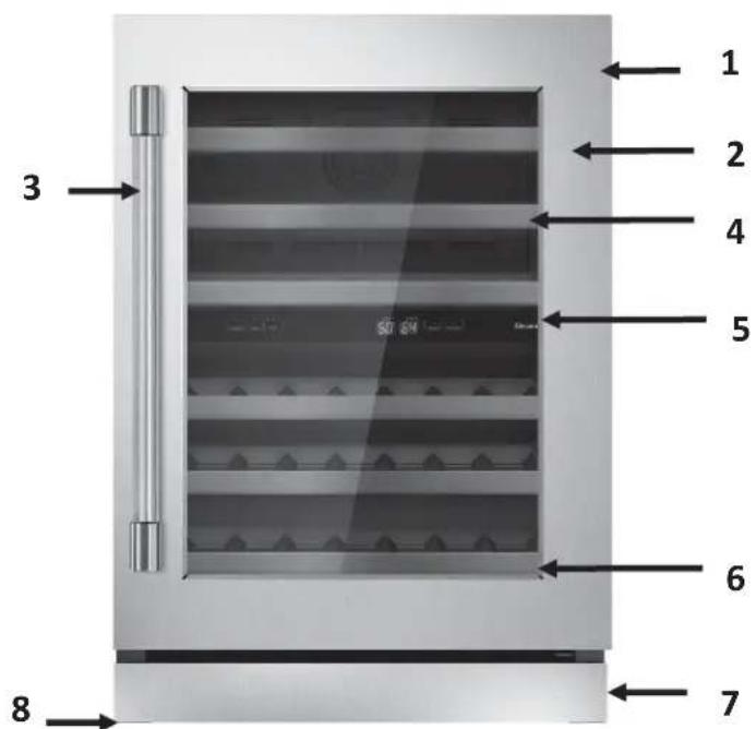 THERMADOR T24UW910LS - Conocer su electrodoméstico - 1