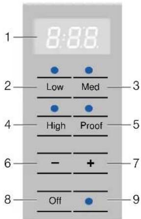 THERMADOR WD30WC - Control Panel - 1