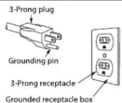 THERMADOR MD30WS - GROUNDING INSTRUCTIONS - 1