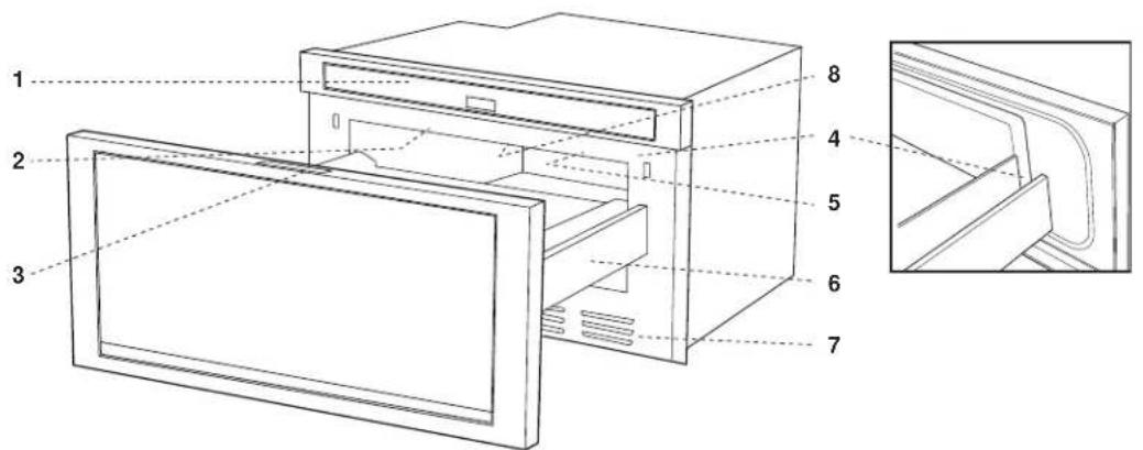 THERMADOR MD30WS - Nomenclature Des Pièces - 1