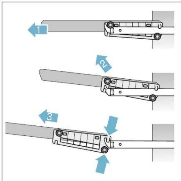 THERMADOR DWHD660WFP - Removing third rack 21 - 1
