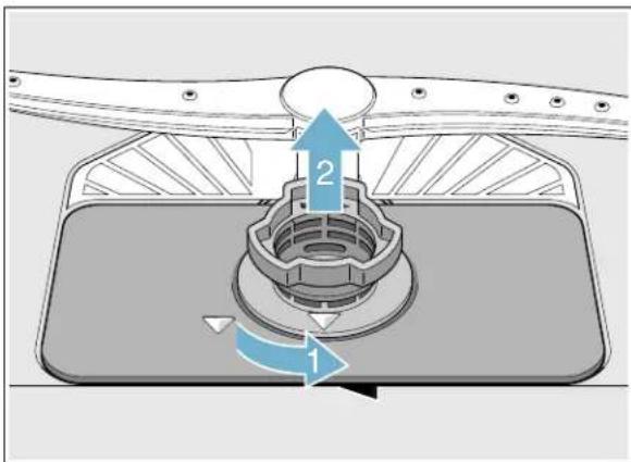 THERMADOR DWHD660WFP - Pour vérifier ou nettoyer le système de filtration : - 1