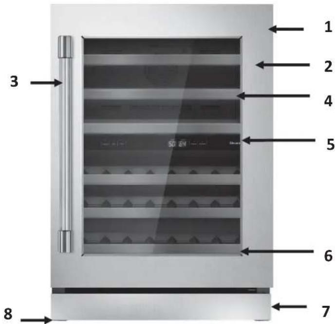 THERMADOR T24UW910RS - Getting to know your appliance - 1