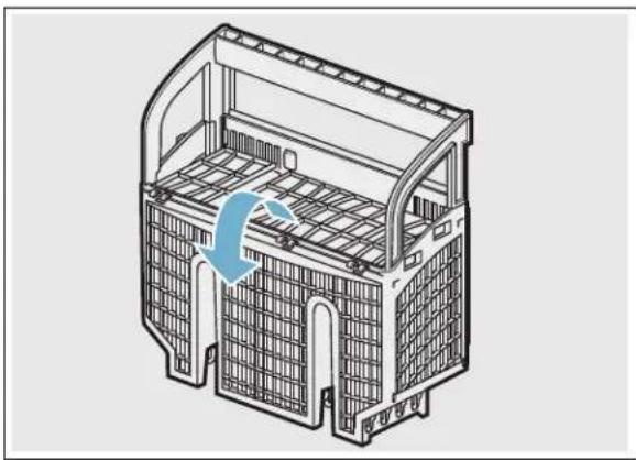 THERMADOR DWHD660WPR - Le panier à ustensiles Double Flex \* - 2