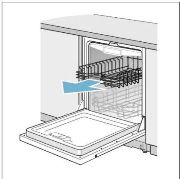 THERMADOR DWHD660WPR - Removing/Installing upper rack with Rackmatic® - 1