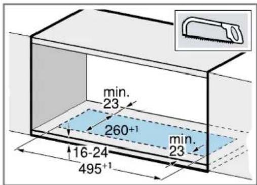 SIEMENS LB53NAA50 - Preparer le meuble - 1