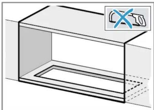 SIEMENS LB53NAA50 - Preparer le meuble - 2