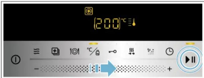 CONSTRUCTA CC4W91860 - Réglage du mode de cuisson et de la température - 3