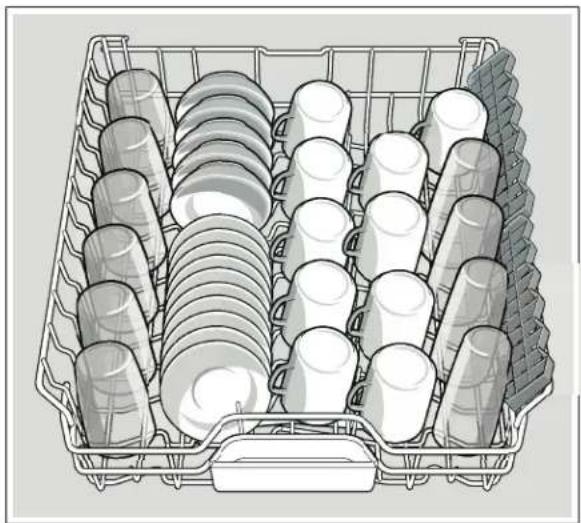 GAGGENAU DF480763F - Panier inférieur - 12 emplacements - 5