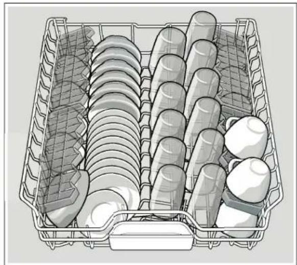 GAGGENAU DF480763F - Panier inférieur - 12 emplacements - 2