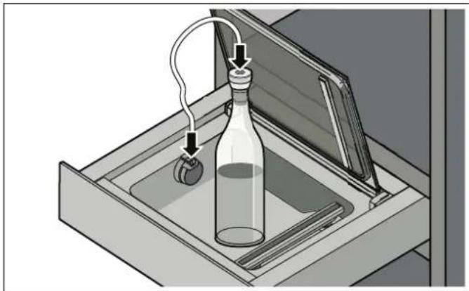 GAGGENAU DVP221100 - Vacumenen van glazen flessen - 1