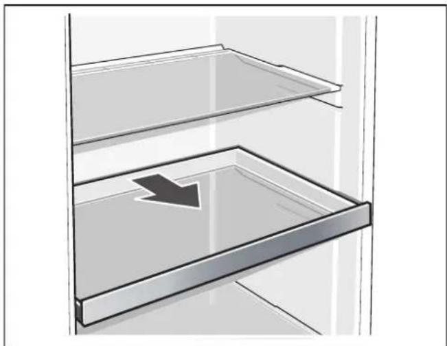 GAGGENAU RT242203 - Clayette coulissante en verre - 1