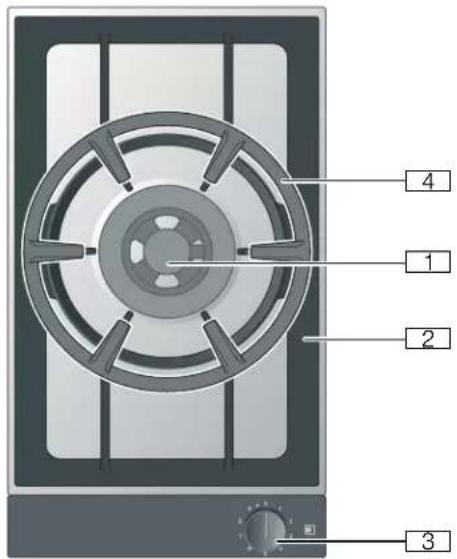 GAGGENAU VG231220CA - Gas cooktop - 1