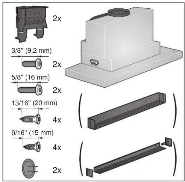 GAGGENAU AF210761 - Parts included - 2