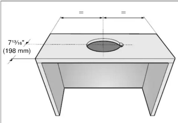 GAGGENAU AF210761 - Dimensions de l'appareil et distances de sécurité - 1