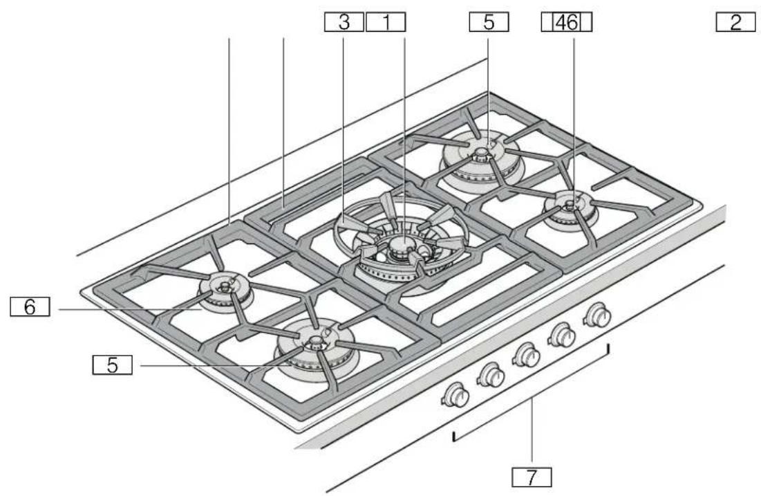 GAGGENAU VG491211CA - Getting to know your appliance - 1