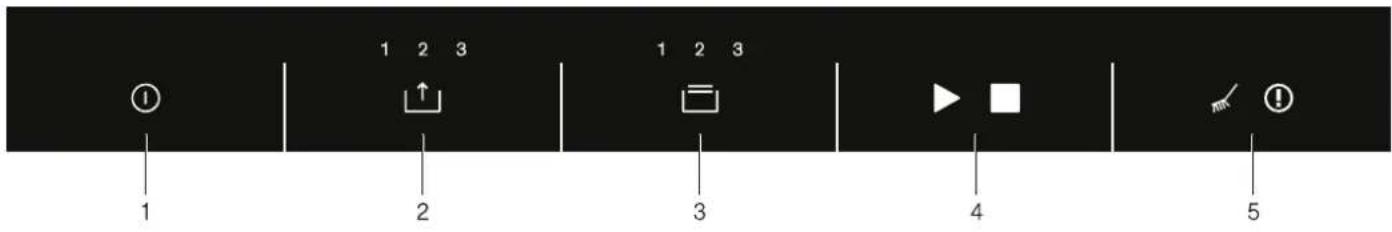 GAGGENAU DVP221110 - Pannello comandi - 1