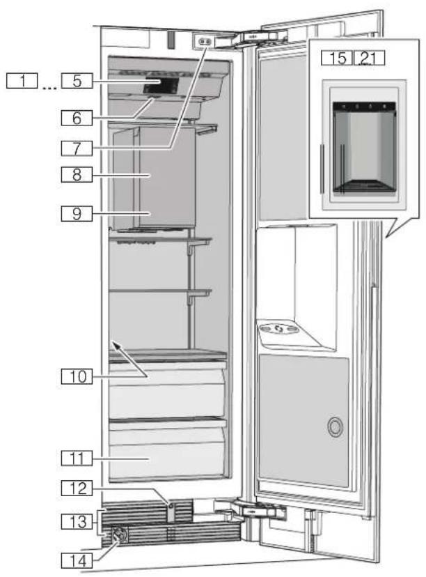 GAGGENAU RF463704 - Getting to know your appliance - 1