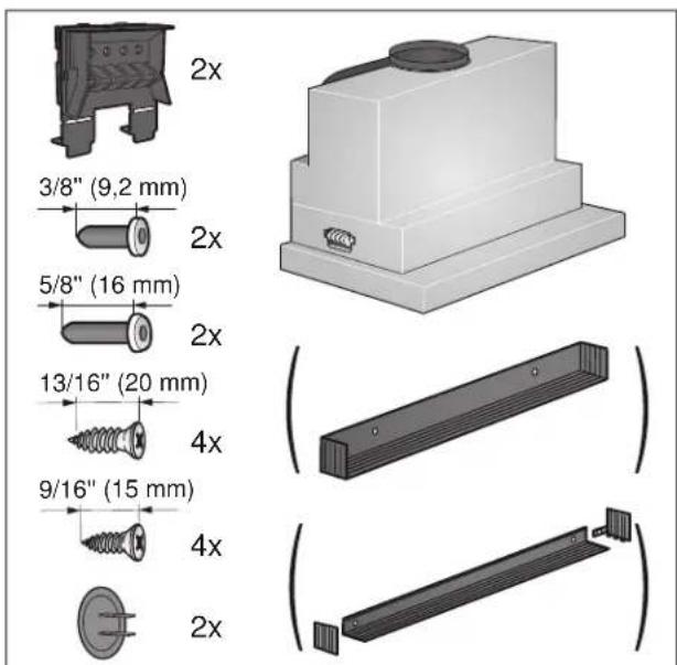 GAGGENAU AF210791 - Parts included - 1