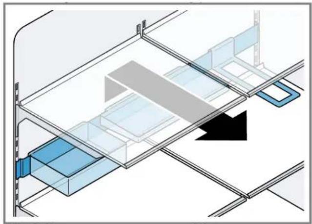 BOSCH B36CT80SNB - Extraer la barra de equipoimiento - 1