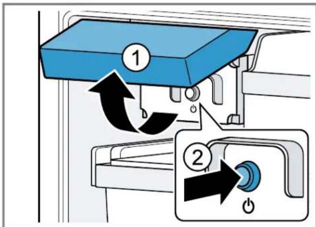 BOSCH B36CT80SNB - Arreter la production de glaçons - 1