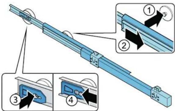 BOSCH B36CL80ENS - Rails de sortie - 1