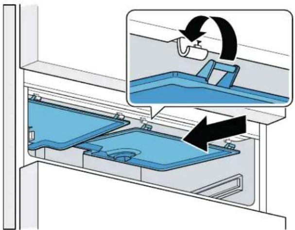 BOSCH B36CL80ENS - Monter le couvercle : - 1