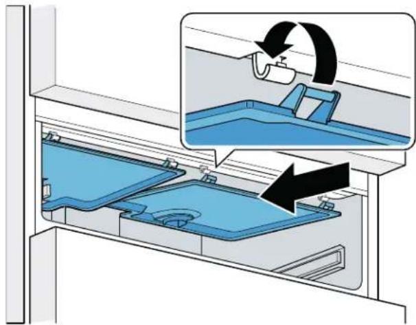 BOSCH B36CL80SNS - Monter le couvercle : - 1