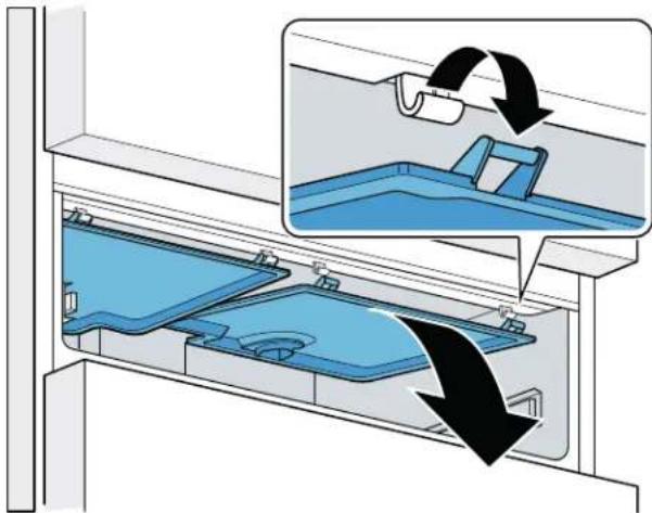 BOSCH B36CL80SNS - Desmontar la tapa: - 1
